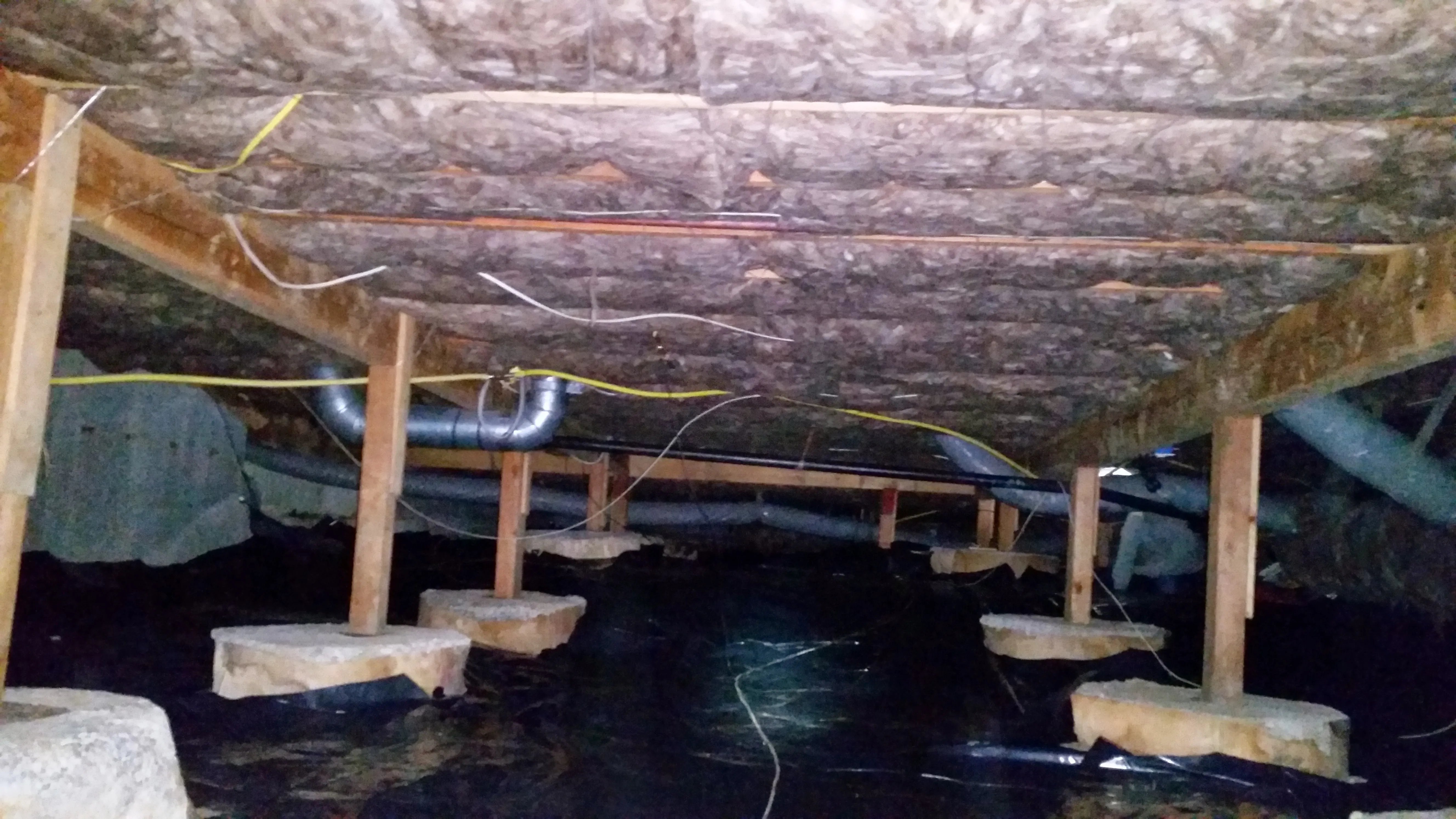 Nordic Insulation crawl space renovation project in the Puget Sound