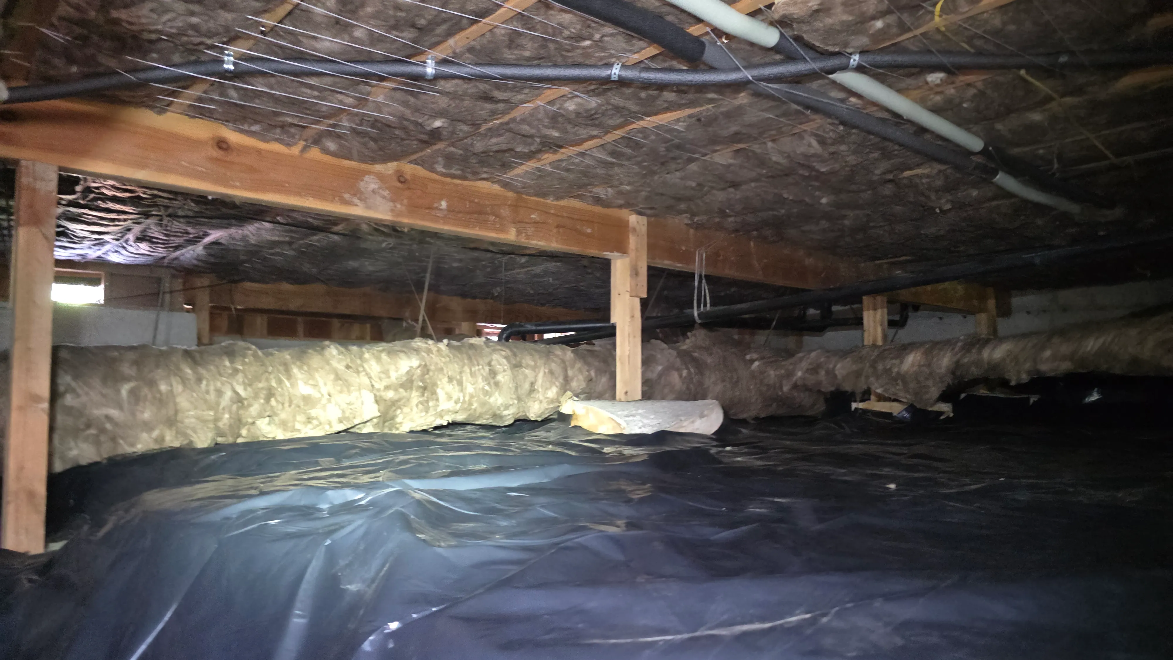 Nordic Insulation crawl space renovation project in the Puget Sound