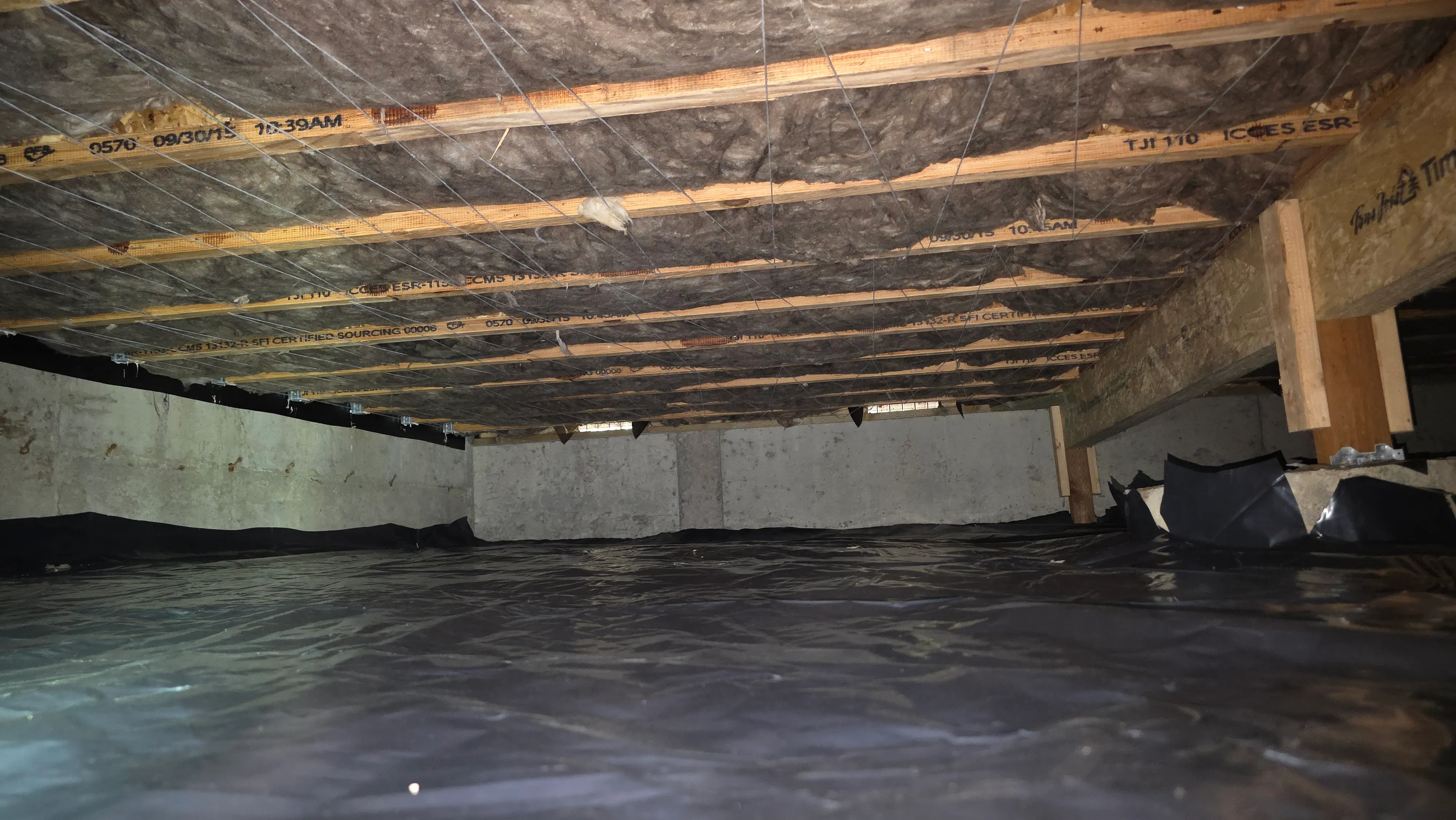 Nordic Insulation crawl space renovation project in the Puget Sound