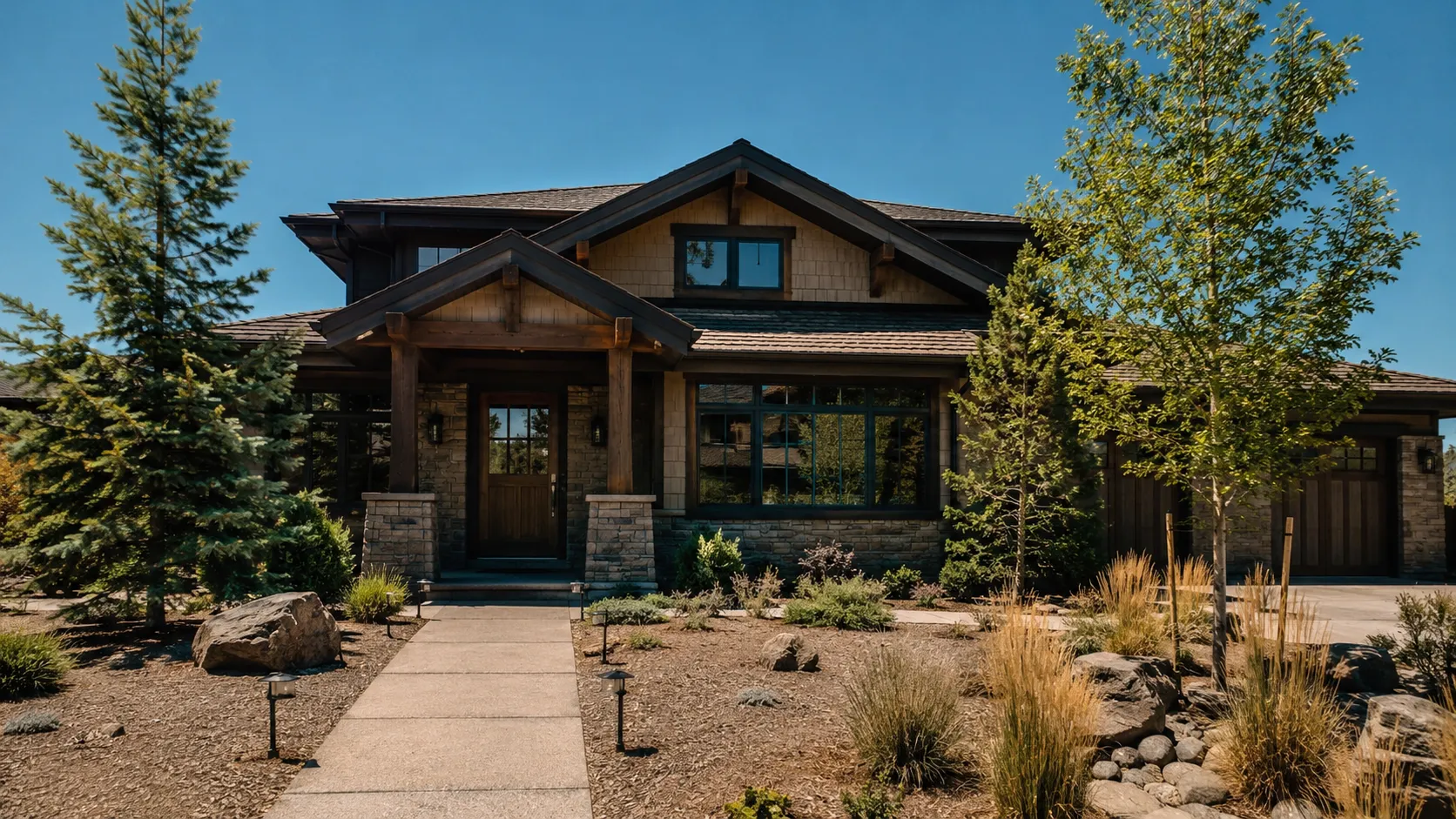 A Puget Sound home exterior